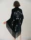 Silk Velvet Handmade Embossed Shawl
