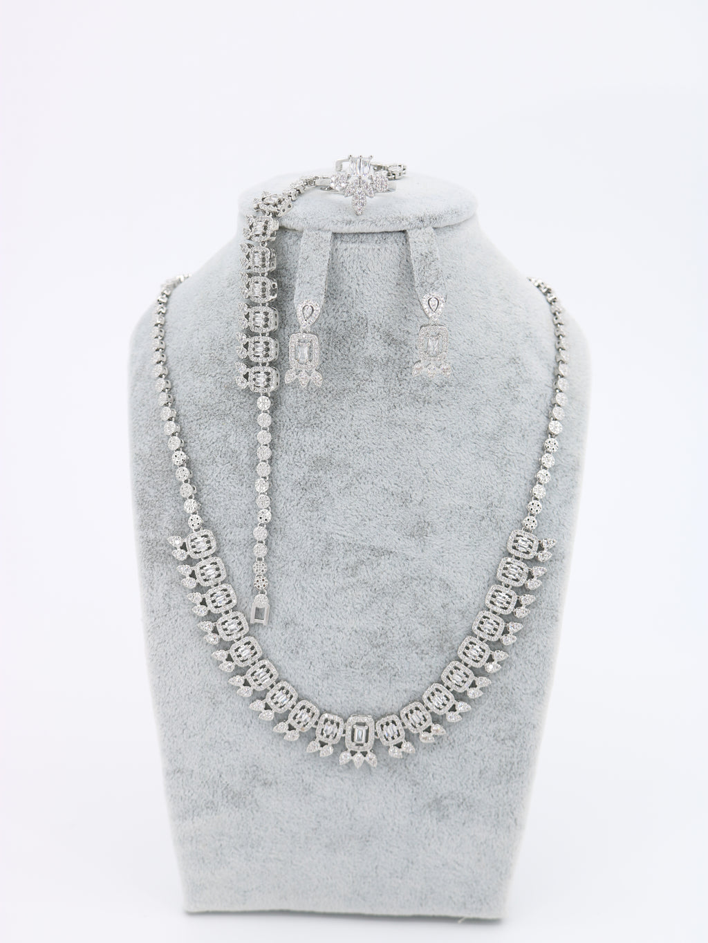 Earrings, Necklace & Bracelet