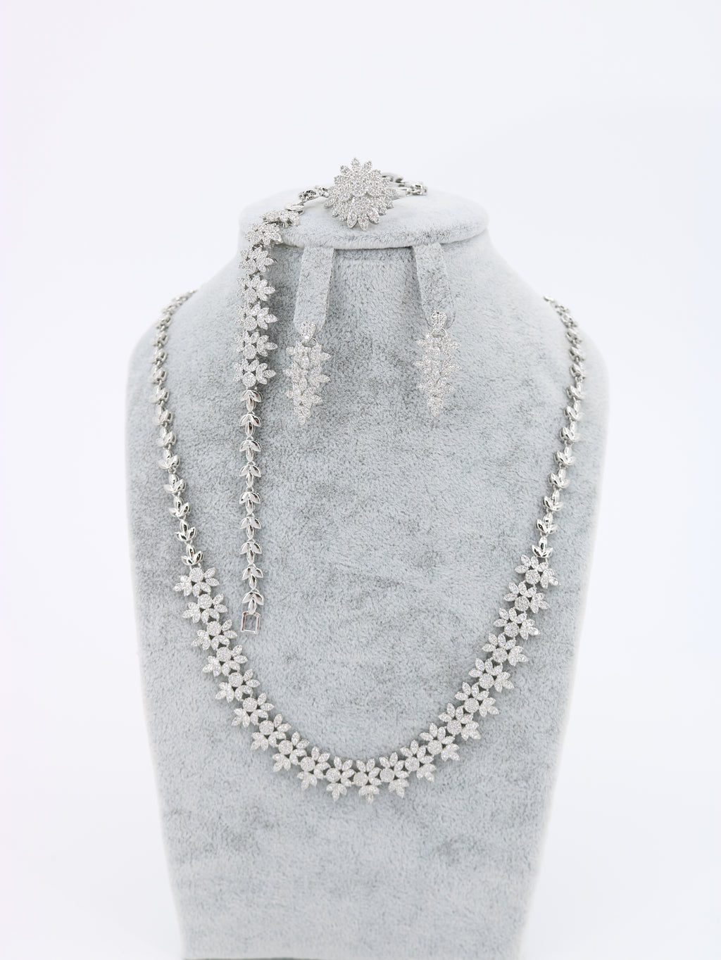 Earrings, Necklace & Bracelet