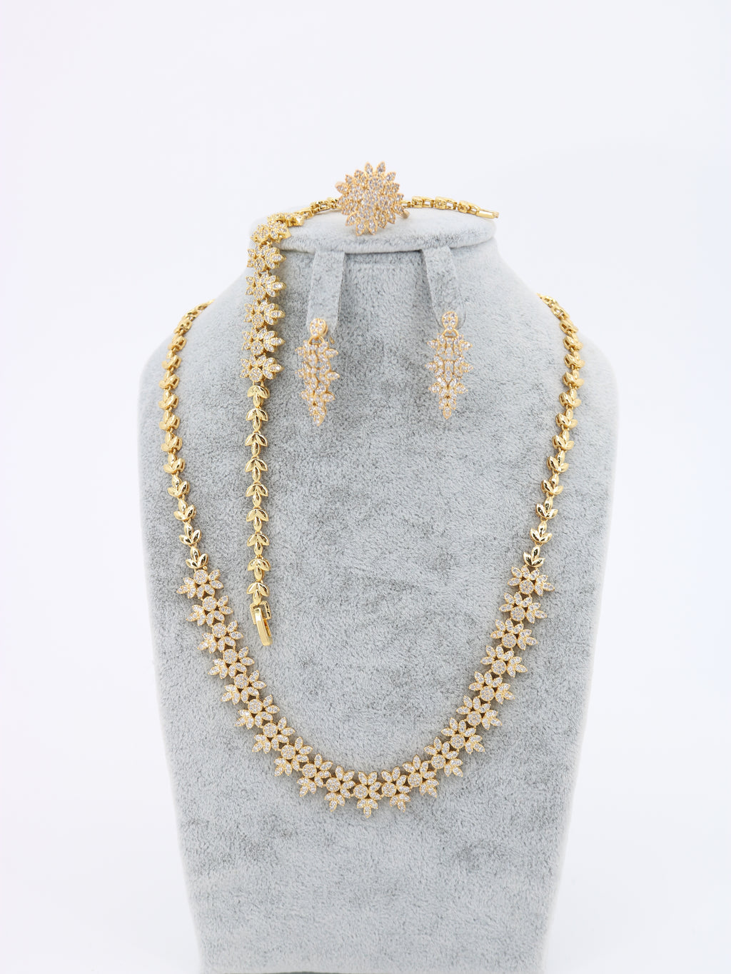 Earrings, Necklace & Bracelet