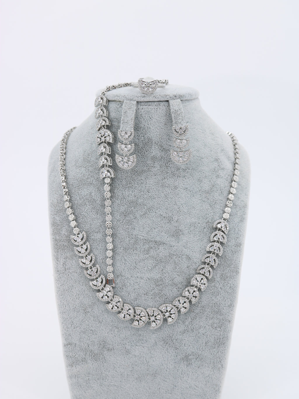 Earrings, Necklace & Bracelet