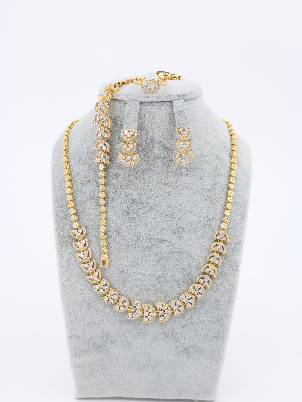 Earrings, Necklace & Bracelet