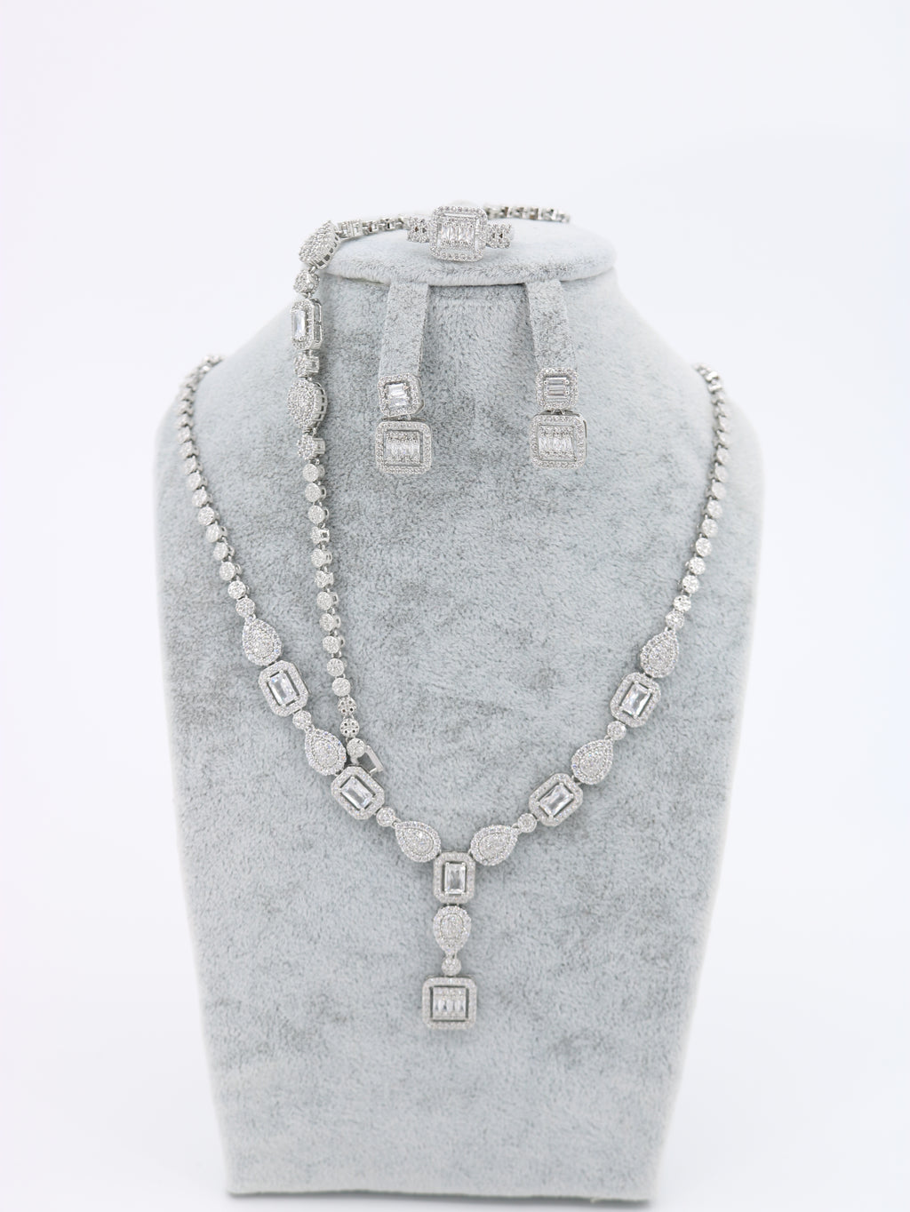 Earrings, Necklace & Bracelet