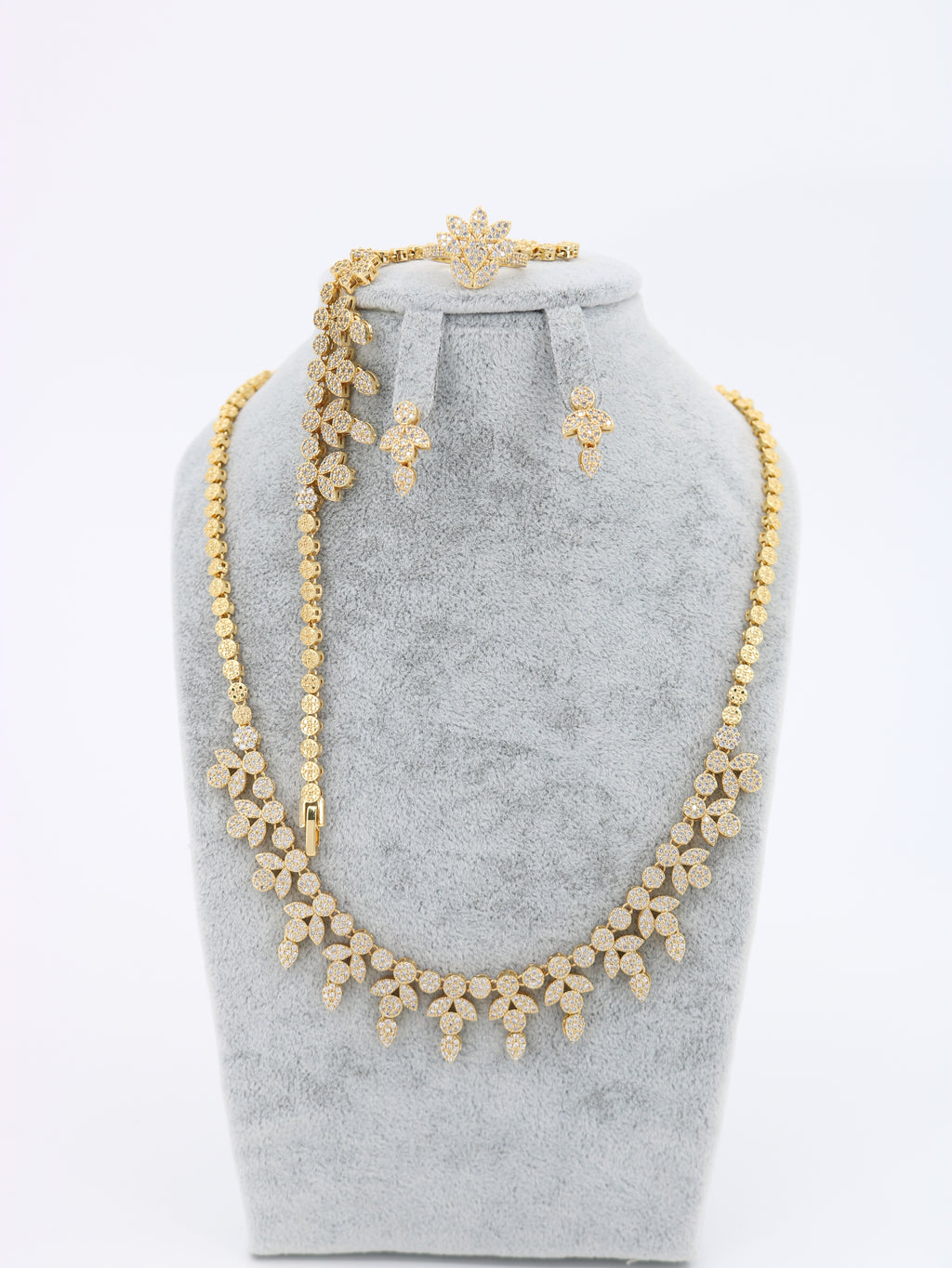 Earrings, Necklace & Bracelet