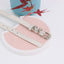 Simple Pin Buckle Skinny Belts Solid Color PU