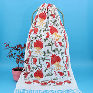 Winter Embroidery Cashmere Shawl