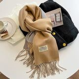 Double Sided Winter Cashmere Scarf