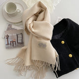 Double Sided Winter Cashmere Scarf