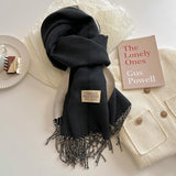 Double Sided Winter Cashmere Scarf