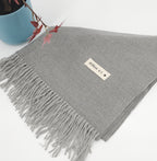 Pure Color Cashmere Scarf