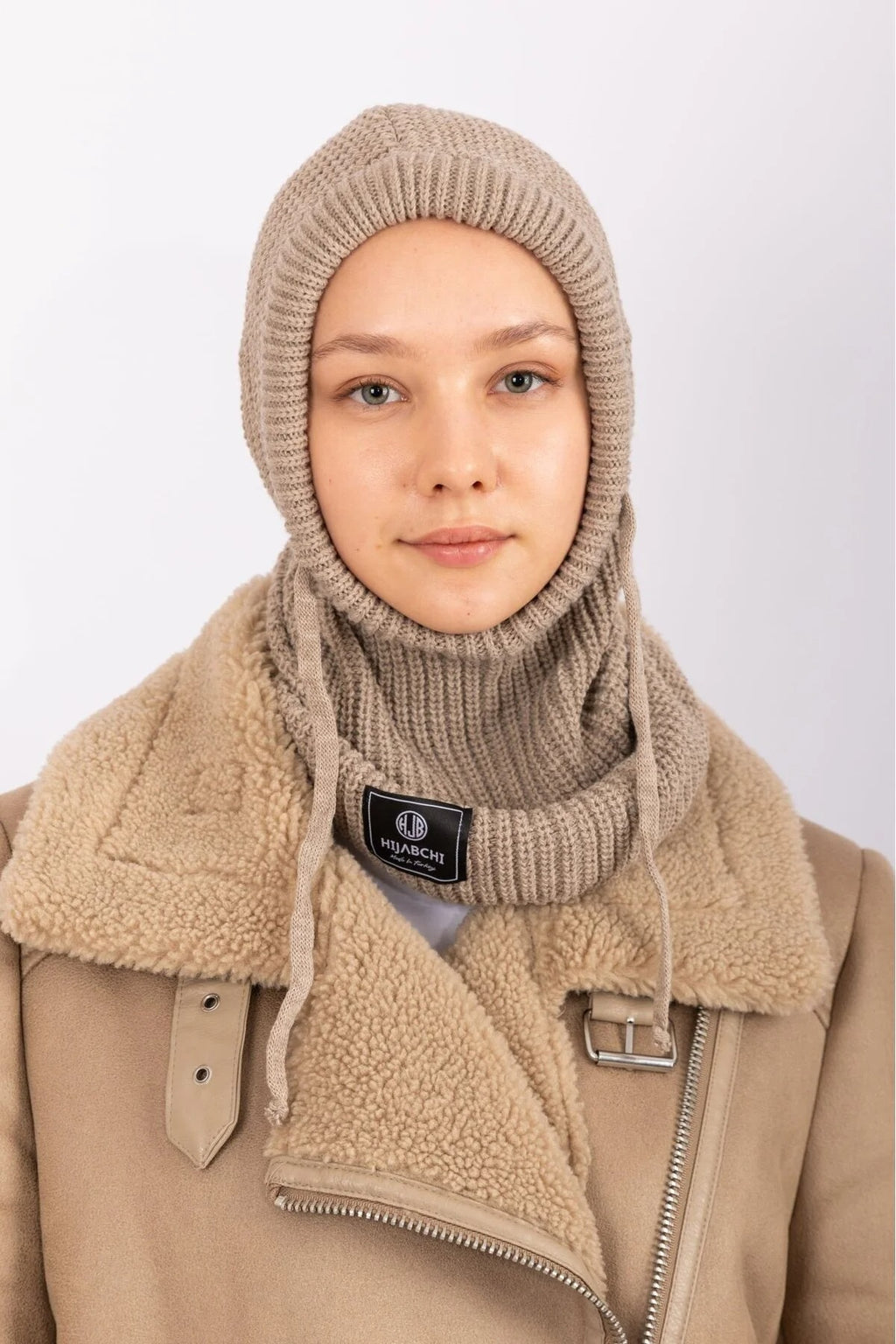 Knitted Wool Cap (Hijab)