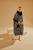 Women's Half Sleeve Double Pocket Fur Poncho