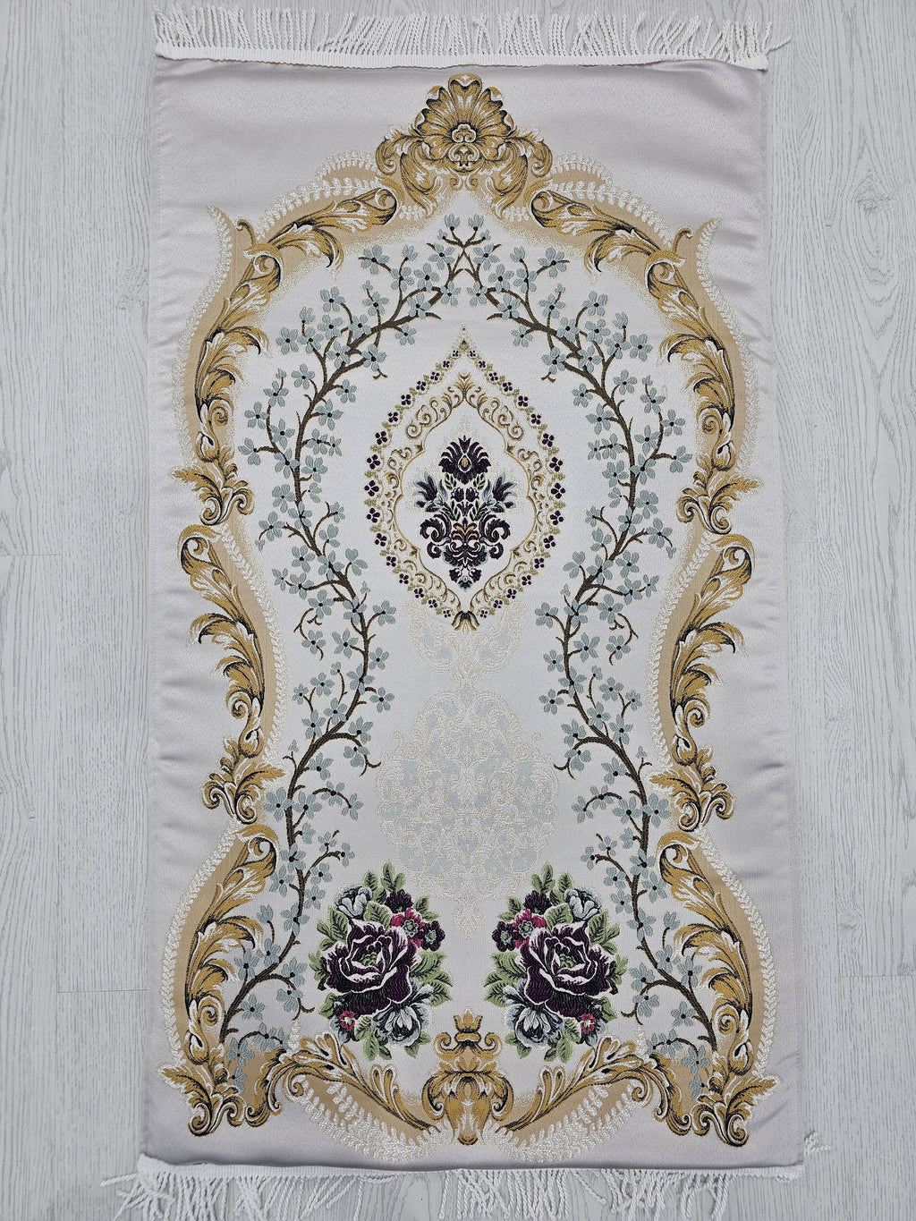 A Prayer rug with sponge lining