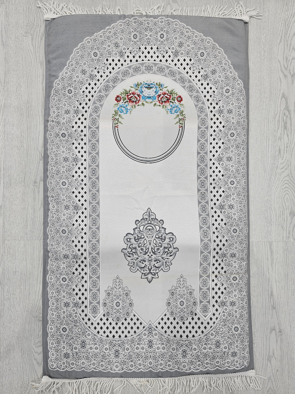 A Prayer rug with sponge lining