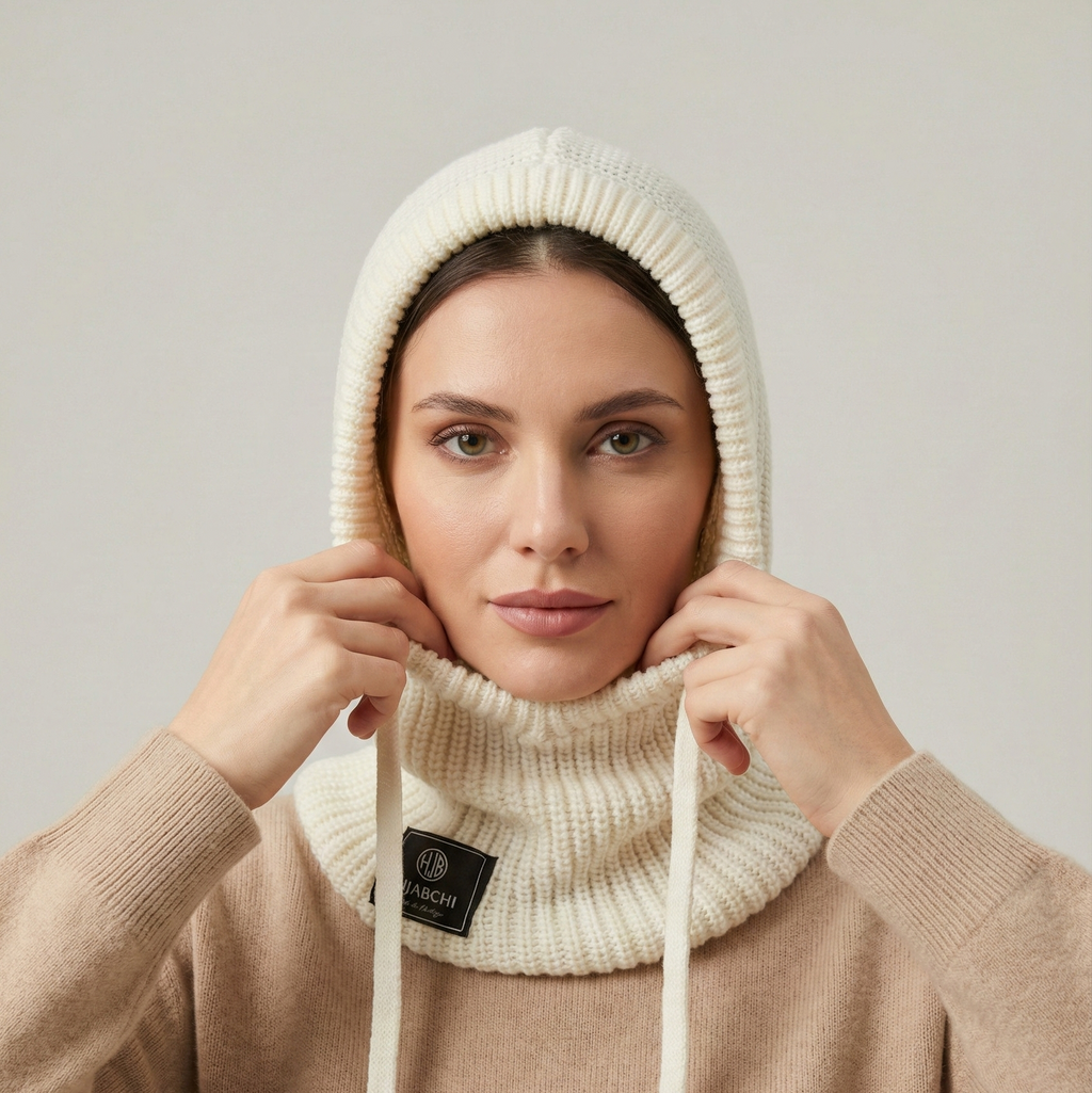 Knitted Wool Cap (Hijab)