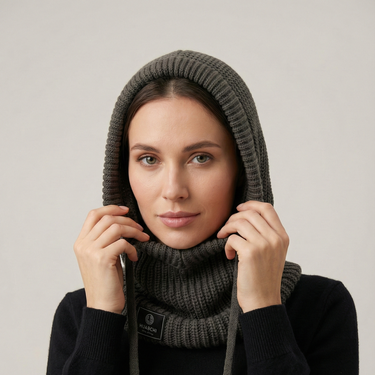 Knitted Wool Cap (Hijab)