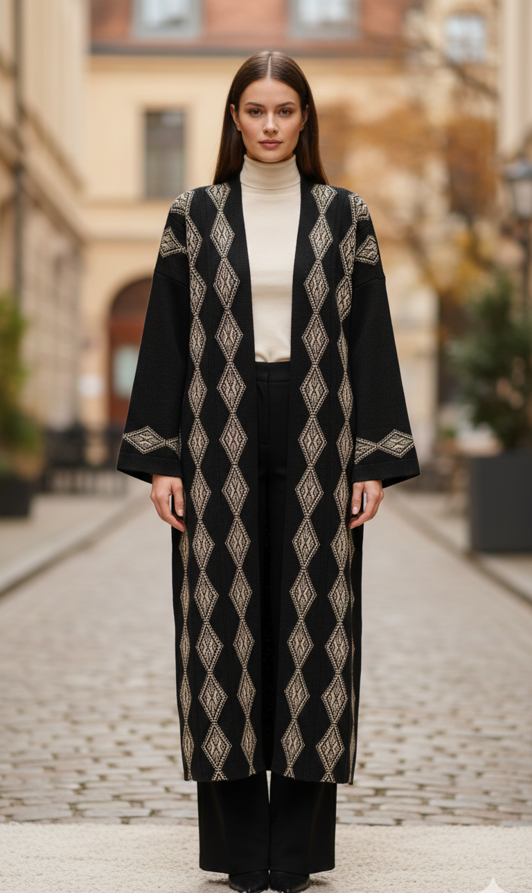 Knitted Bisht