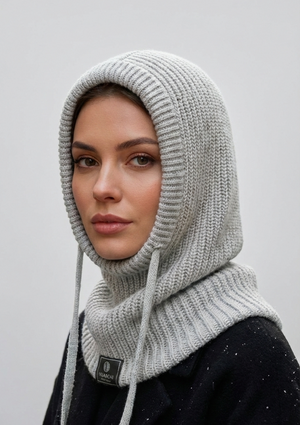 Knitted Wool Cap (Hijab)