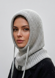 Knitted Wool Cap (Hijab)