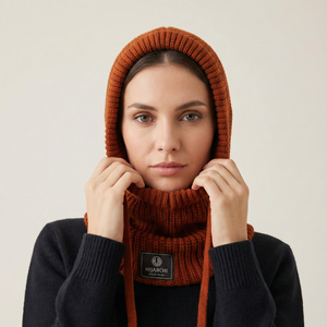 Knitted Wool Cap (Hijab)
