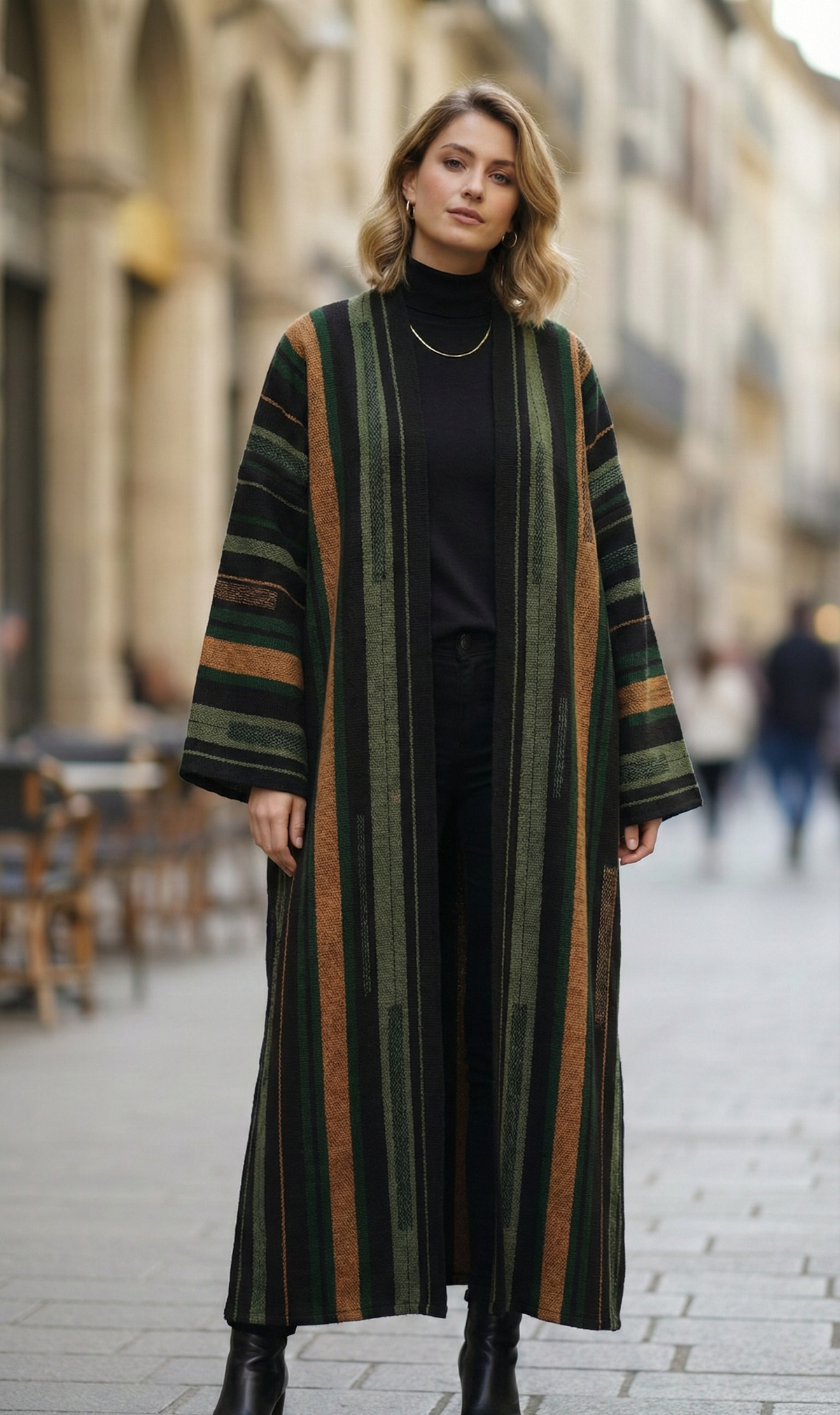 Wool Winter Bisht