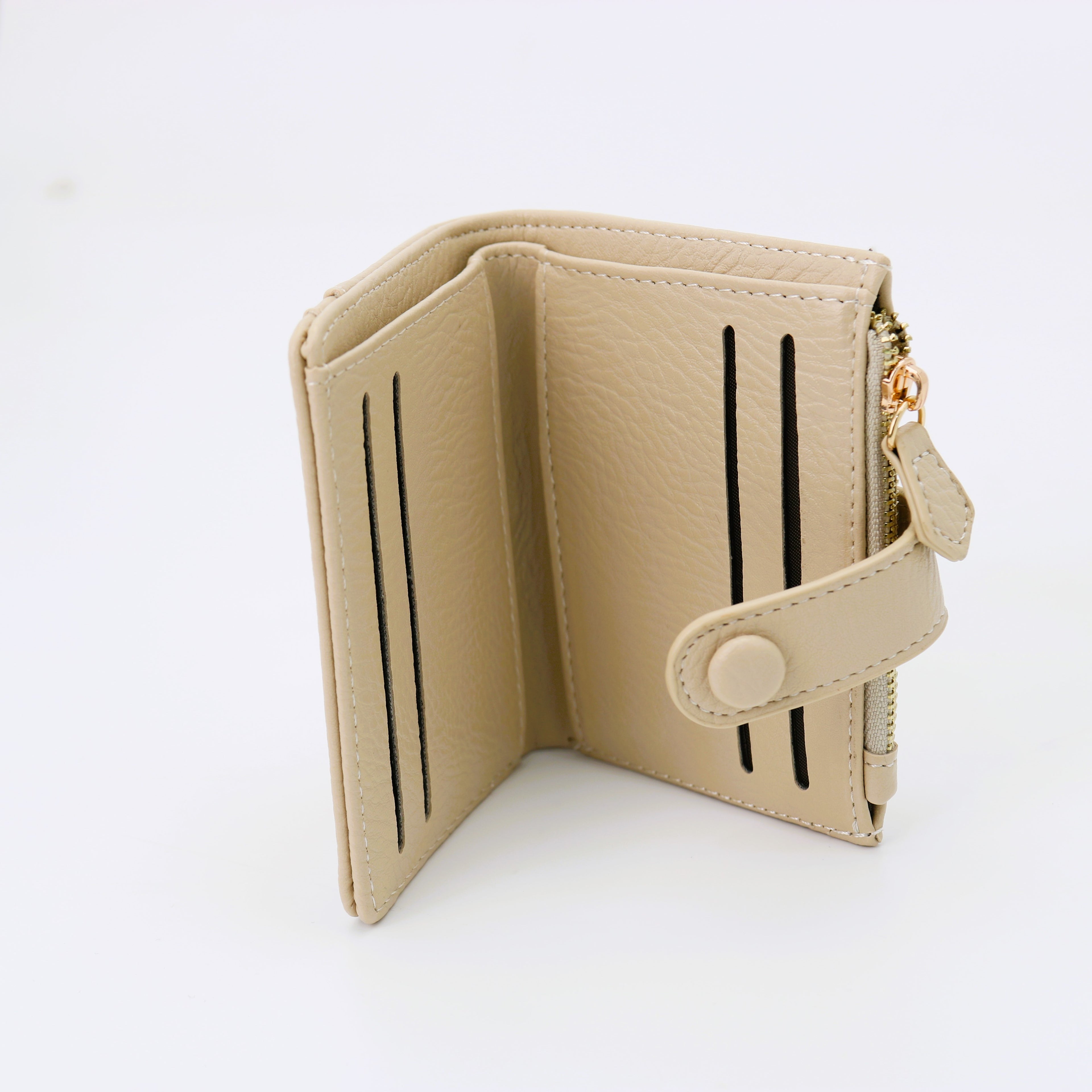 A Stylish Wallet Fits Cards And Money