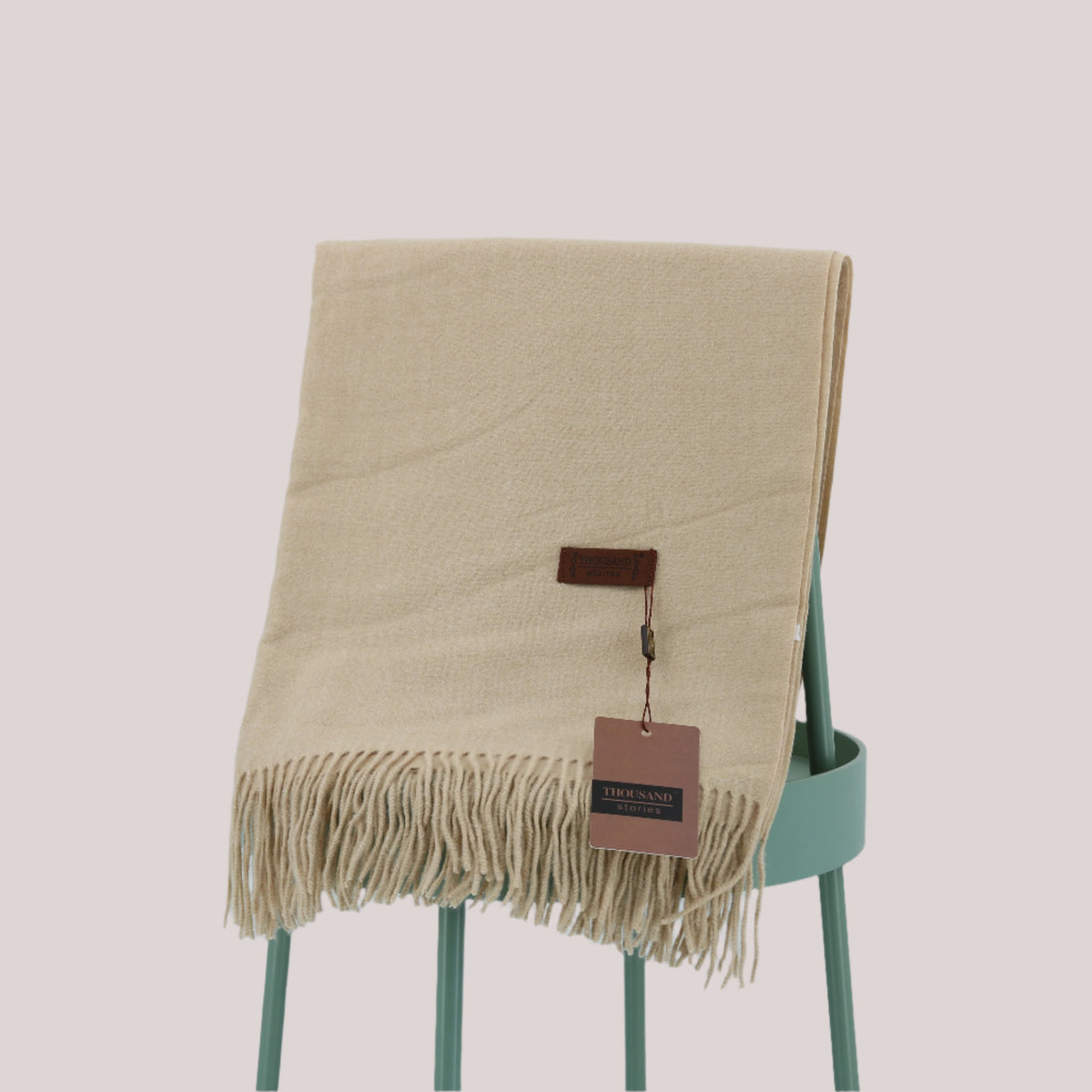 Pure Color Cashmere Scarf