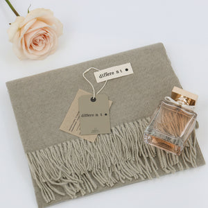 Pure Color Cashmere Scarf