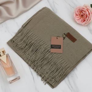 Pure Color Cashmere Scarf