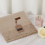 Pure Color Cashmere Scarf