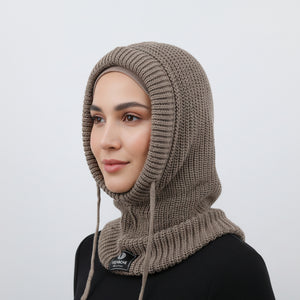 Knitted Wool Cap (Hijab)