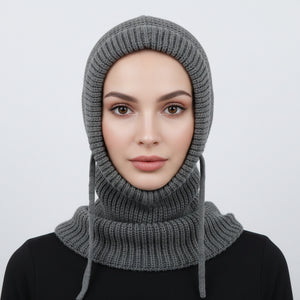 Knitted Wool Cap (Hijab)