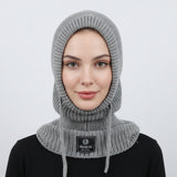 Knitted Wool Cap (Hijab)