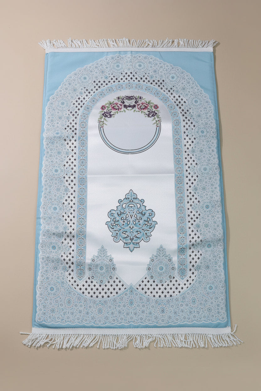 A Prayer rug with sponge lining