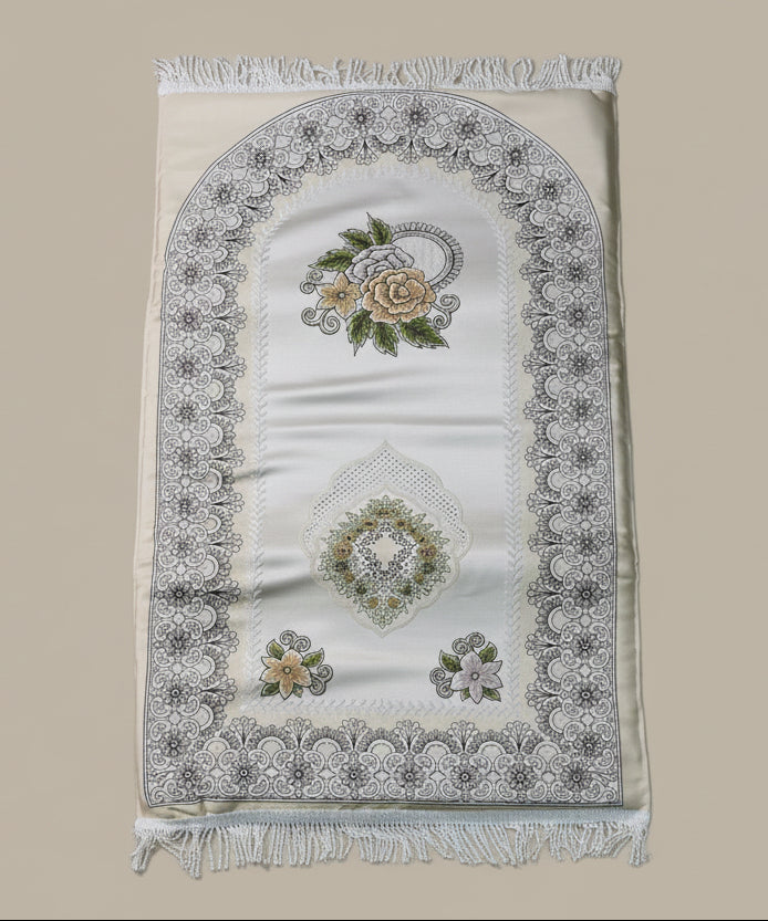 A Prayer rug with sponge lining