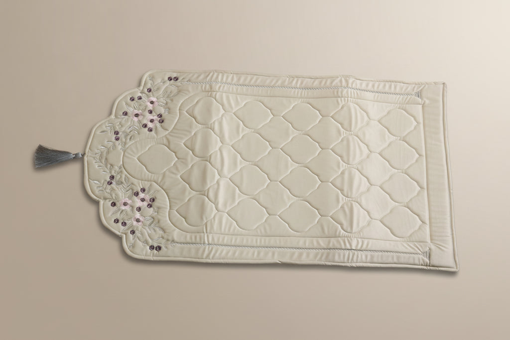 A Prayer rug with sponge lining