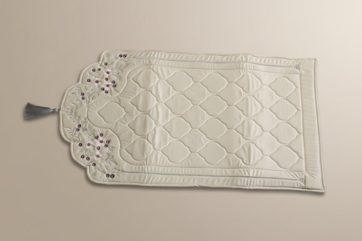 A Prayer rug with sponge lining
