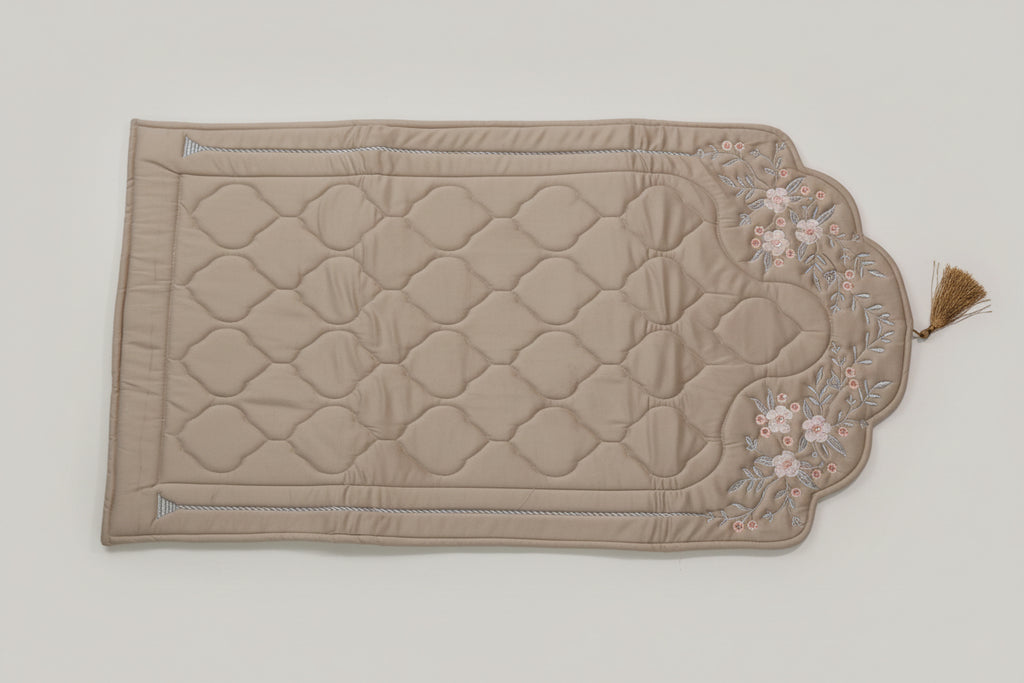 A Prayer rug with sponge lining