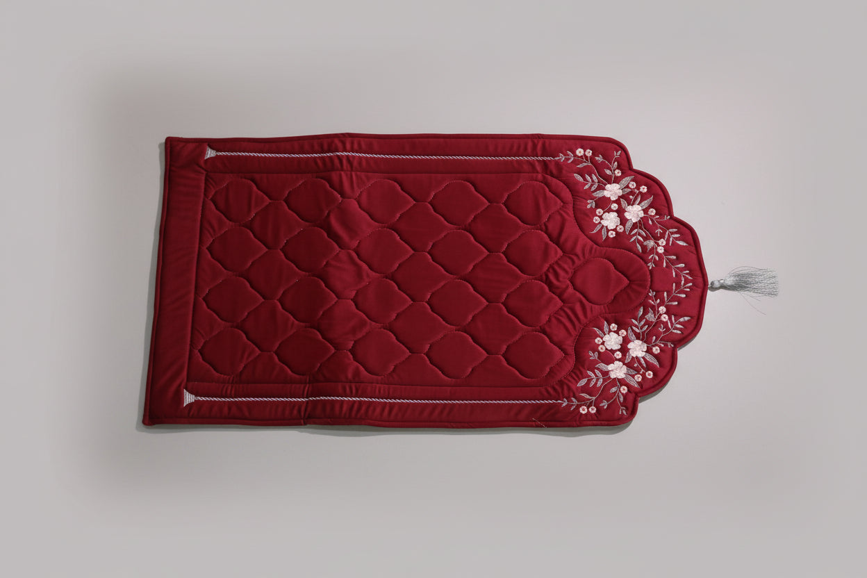 A Prayer rug with sponge lining