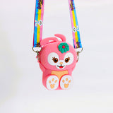 New silicone rubber bunny-shaped bag for girls