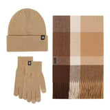 3pcs Winter Hat Scarf Glove Sets