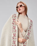 Rose Model Shoulder Shawl