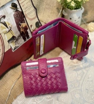 A Stylish Wallet Fits Cards And Money