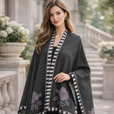 Women's Rose Knitwear Shawl