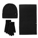 3pcs Winter Hat Scarf Glove Sets