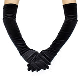 Velvet Long Gloves