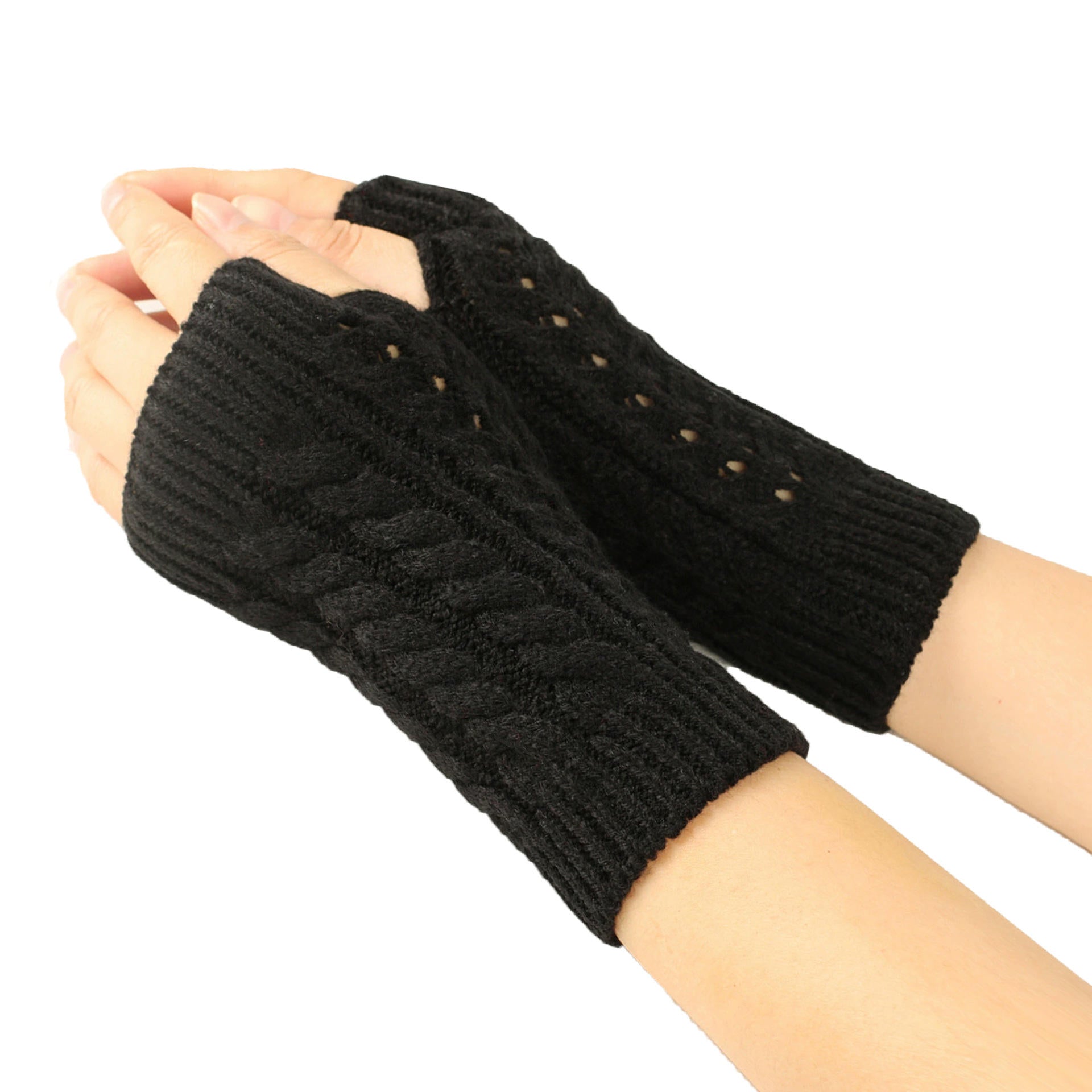 Arm Warmers Fingerless Gloves