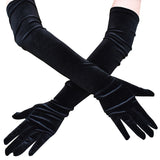 Velvet Long Gloves