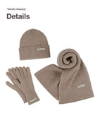 3pcs Winter Hat Scarf Glove Sets