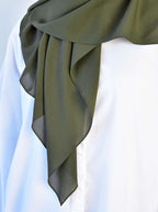 Hijab Crepe Square - NOORAN ALMASSI - نوران ألماسي